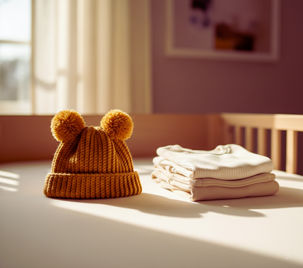 Baby Beanie Crochet Pattern PDF – Easy Beginner Hat (6 Sizes)