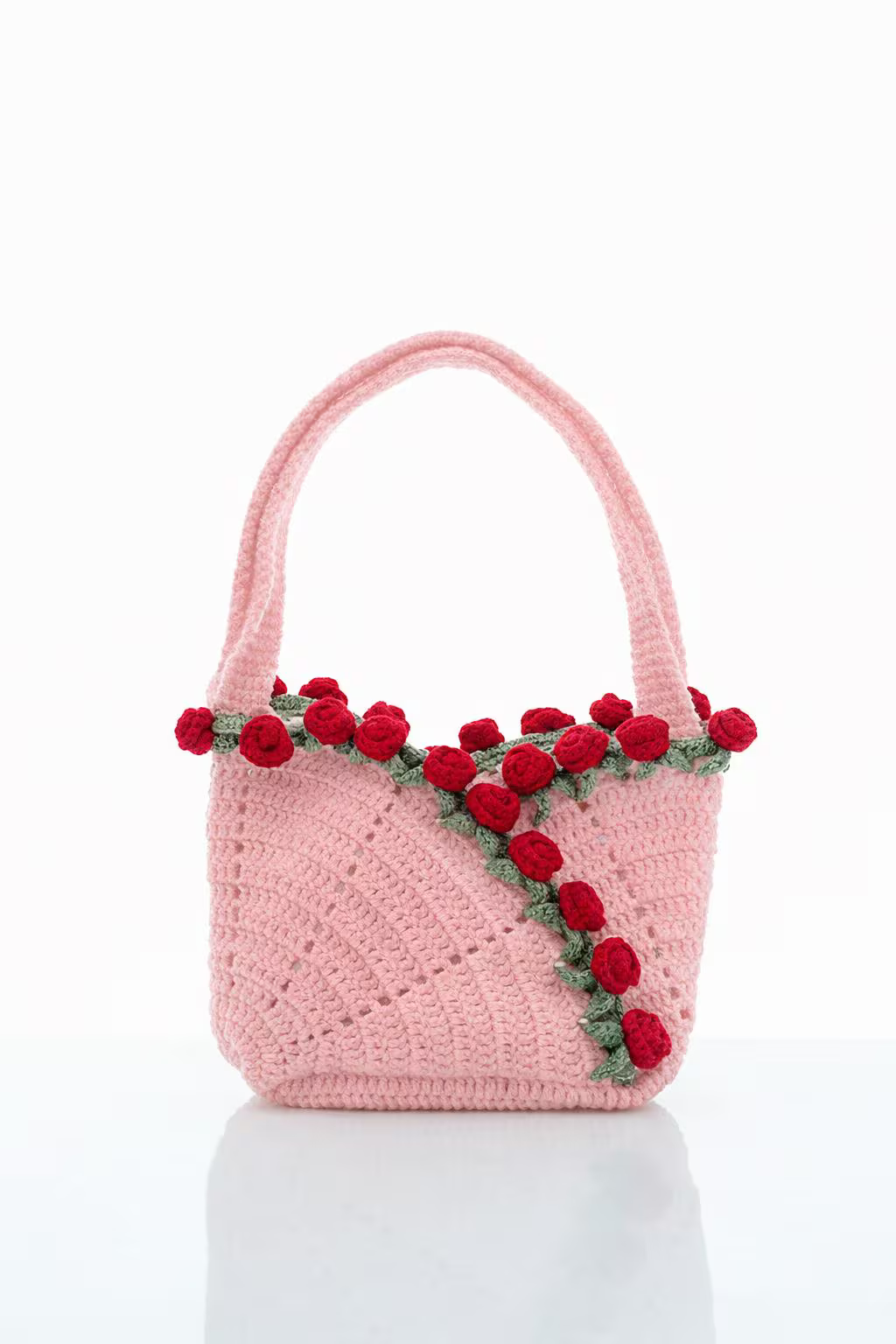Crochet Flower Purse Pattern PDF | Rose Bag Crochet Pattern | Floral Handbag Crochet Pattern | Beginner Friendly Crochet Bag Tutorial